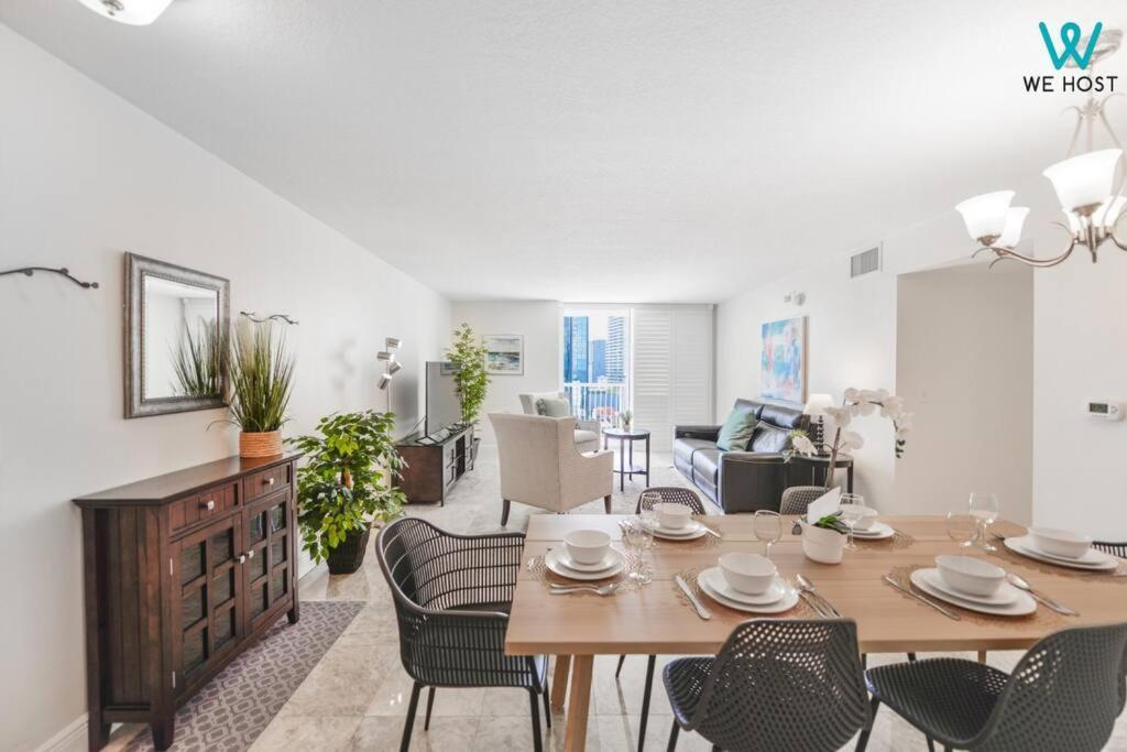 Amazing 3Br Condo At Brickell With City Views Miami Exteriör bild